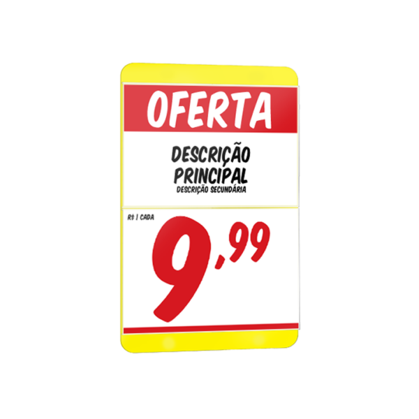 Placa A2 - 2 bolsas A3 - Fixação parede
