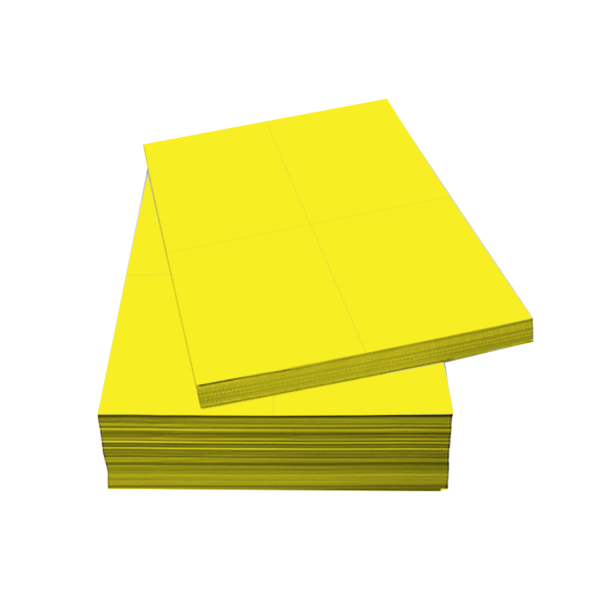 Papel A6 Amarelo